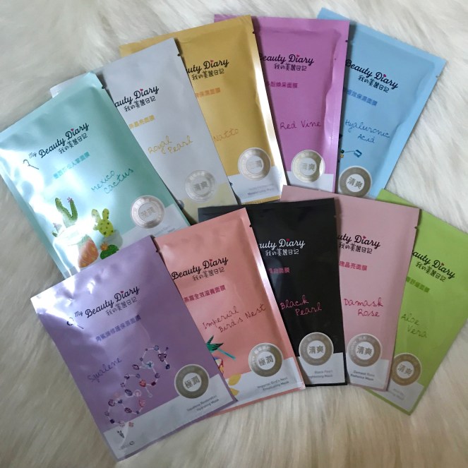 My Beauty Diary Sheet Masks
